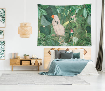 3D Parrot Grove 11854 Andrea haase Tapestry Hanging Cloth Hang