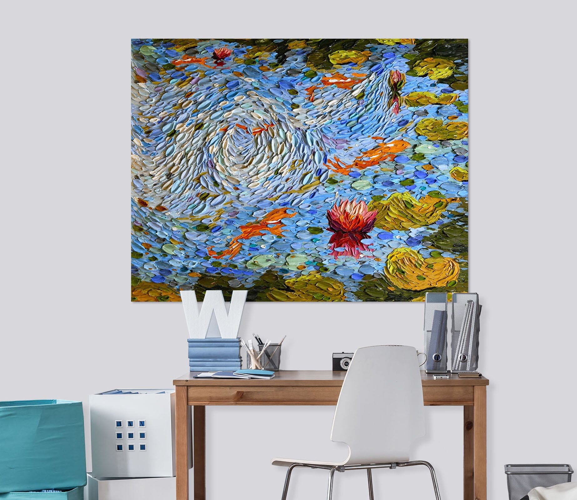 3D Lotus Light 019 Dena Tollefson Wall Sticker Wallpaper AJ Wallpaper 2 