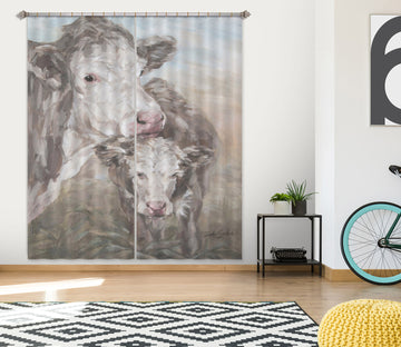 3D Cattle 2178 Debi Coules Curtain Curtains Drapes