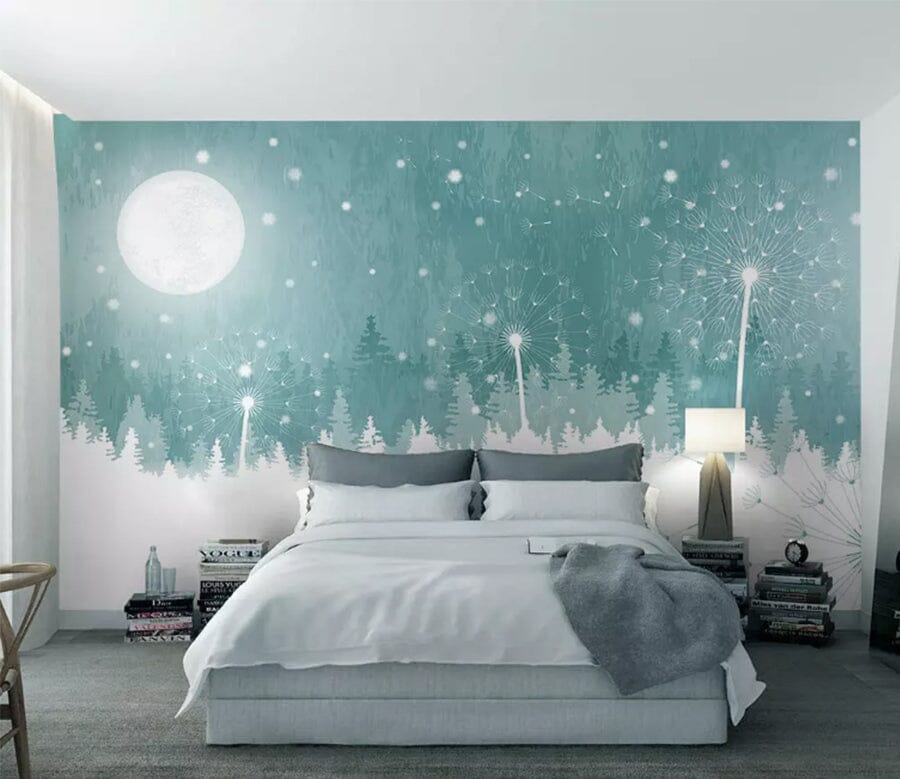 3D Green Forest 2023 Wall Murals Wallpaper AJ Wallpaper 2 