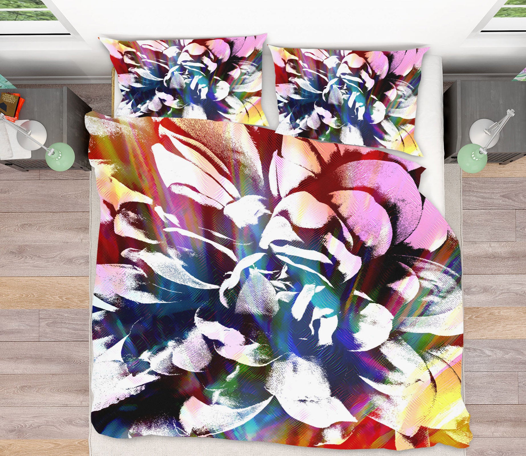 3D Flowers 19140 Shandra Smith Bedding Bed Pillowcases Quilt