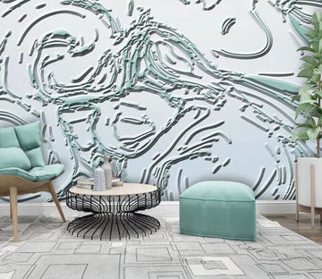 3D Carved Lines 3020 Wall Murals Wallpaper AJ Wallpaper 2 