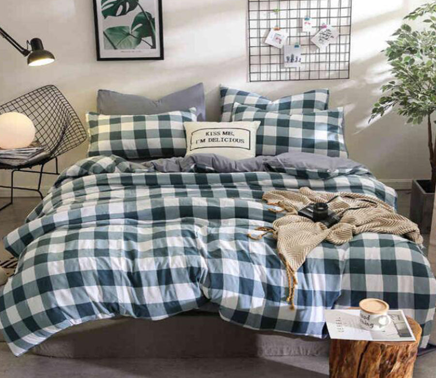 3D Black And White 7009 Bed Pillowcases Quilt