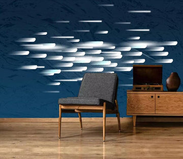 3D White Shooting Star 2925 Wall Murals Wallpaper AJ Wallpaper 2 