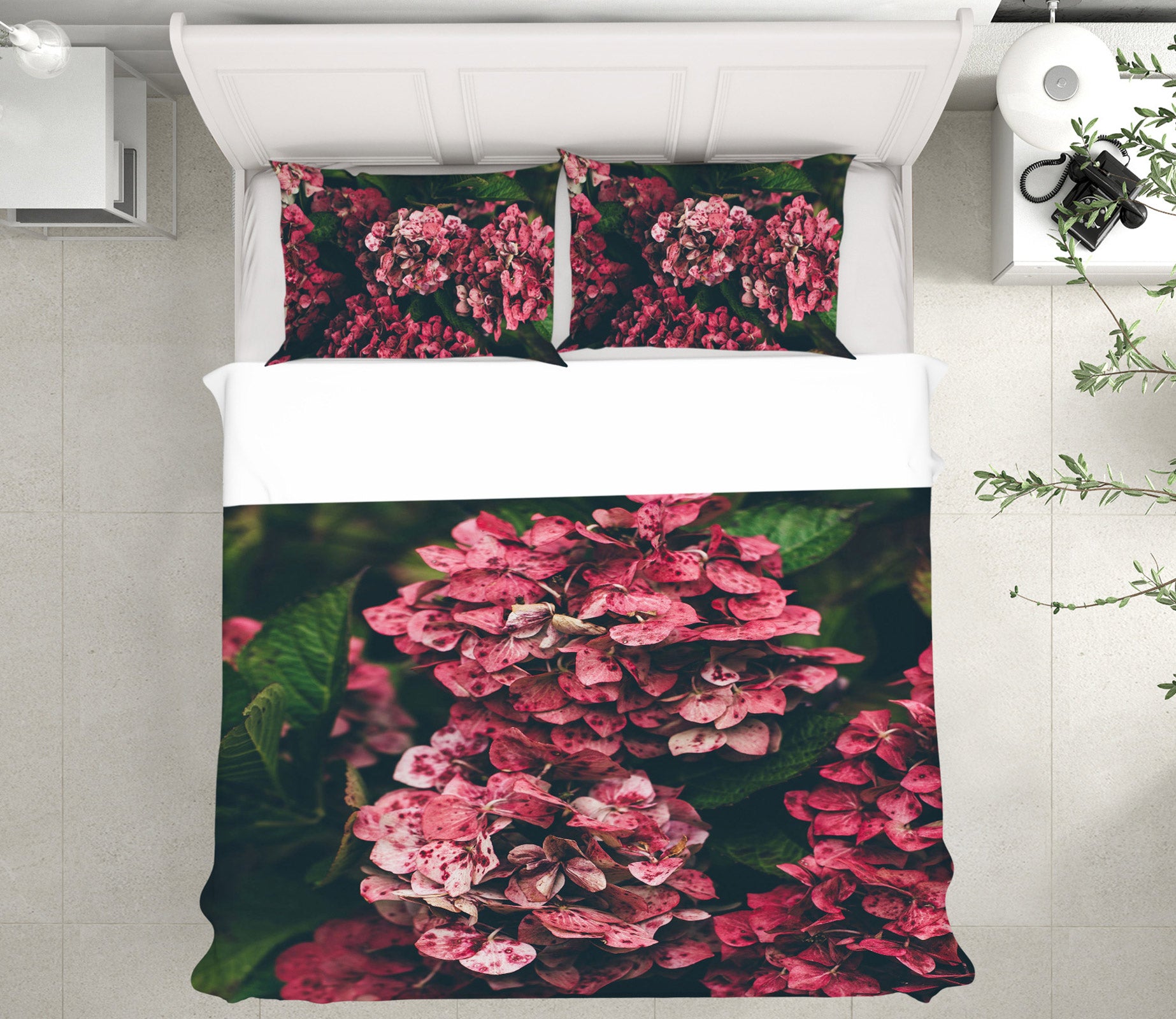 3D Flowers 12213 Bed Pillowcases Quilt