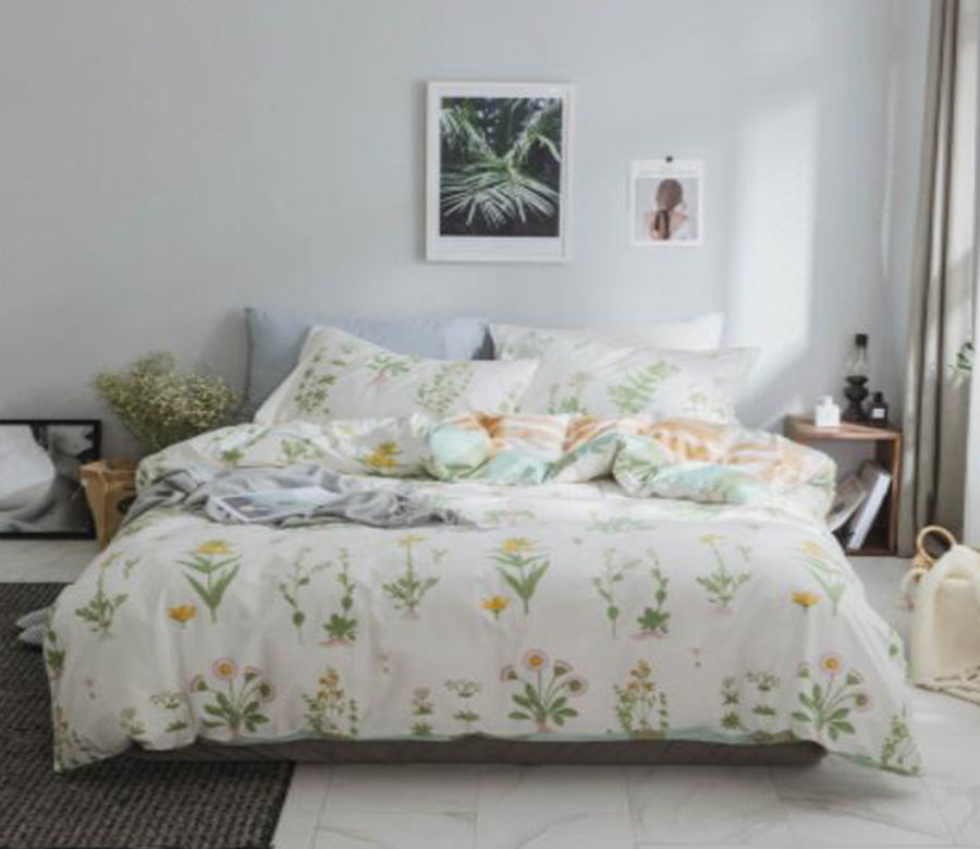 3D Flowers 20307 Bed Pillowcases Quilt