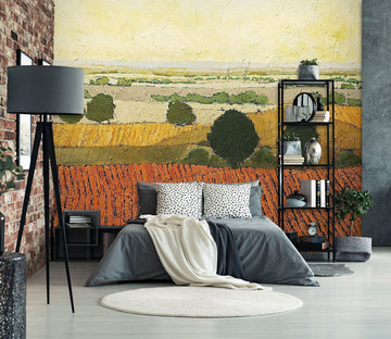 3D Yellow Field 118 Allan P. Friedlander Wall Mural Wall Murals Wallpaper AJ Wallpaper 2 