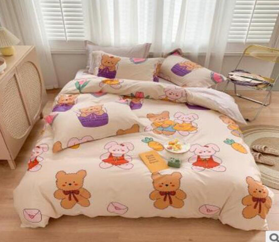 3D Bear 40160 Bed Pillowcases Quilt
