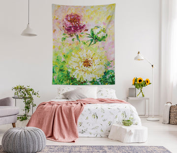 3D Chrysanthemum 3670 Skromova Marina Tapestry Hanging Cloth Hang