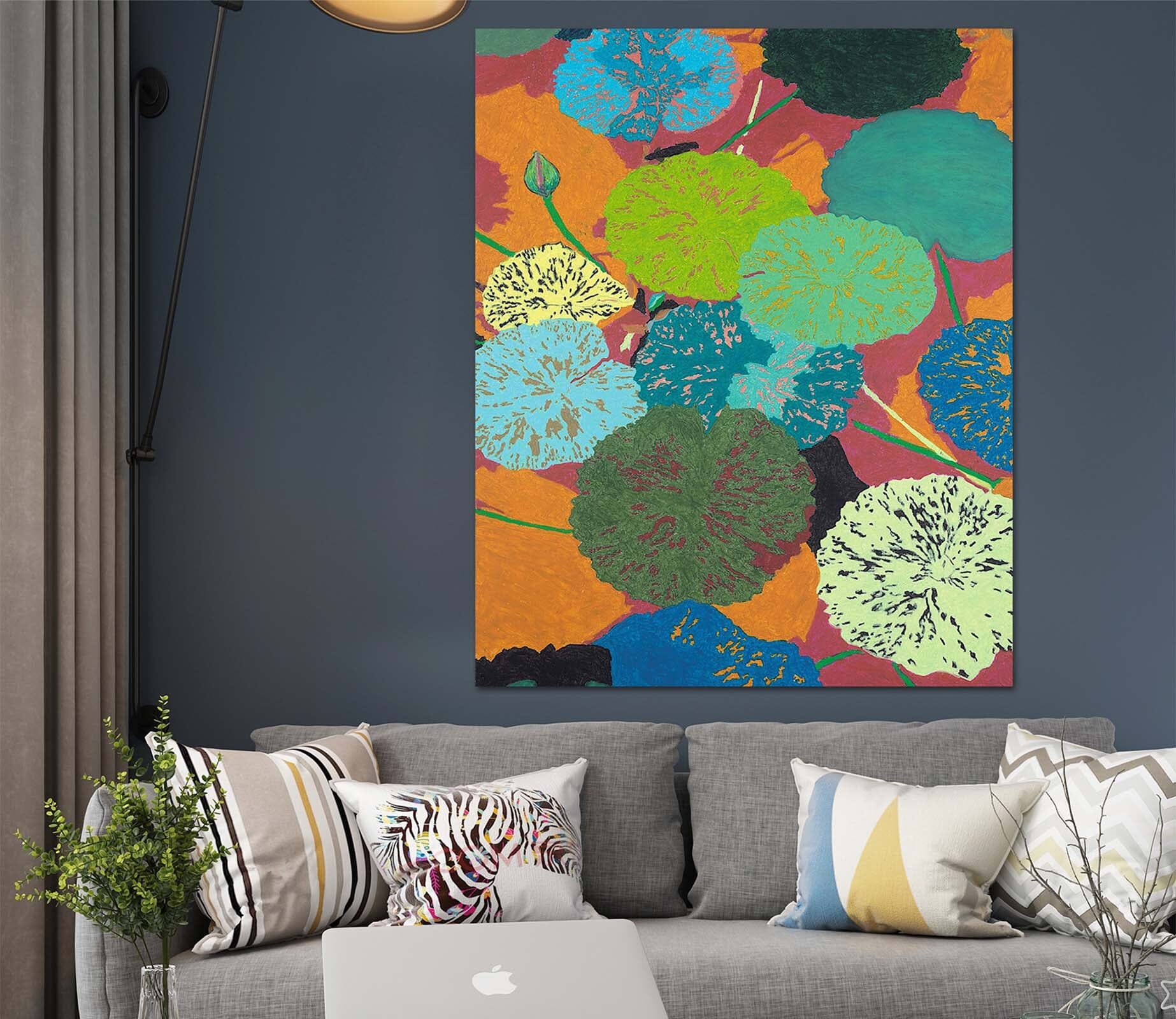 3D Frogs Hideaway 302 Allan P. Friedlander Wall Sticker Wallpaper AJ Wallpaper 2 