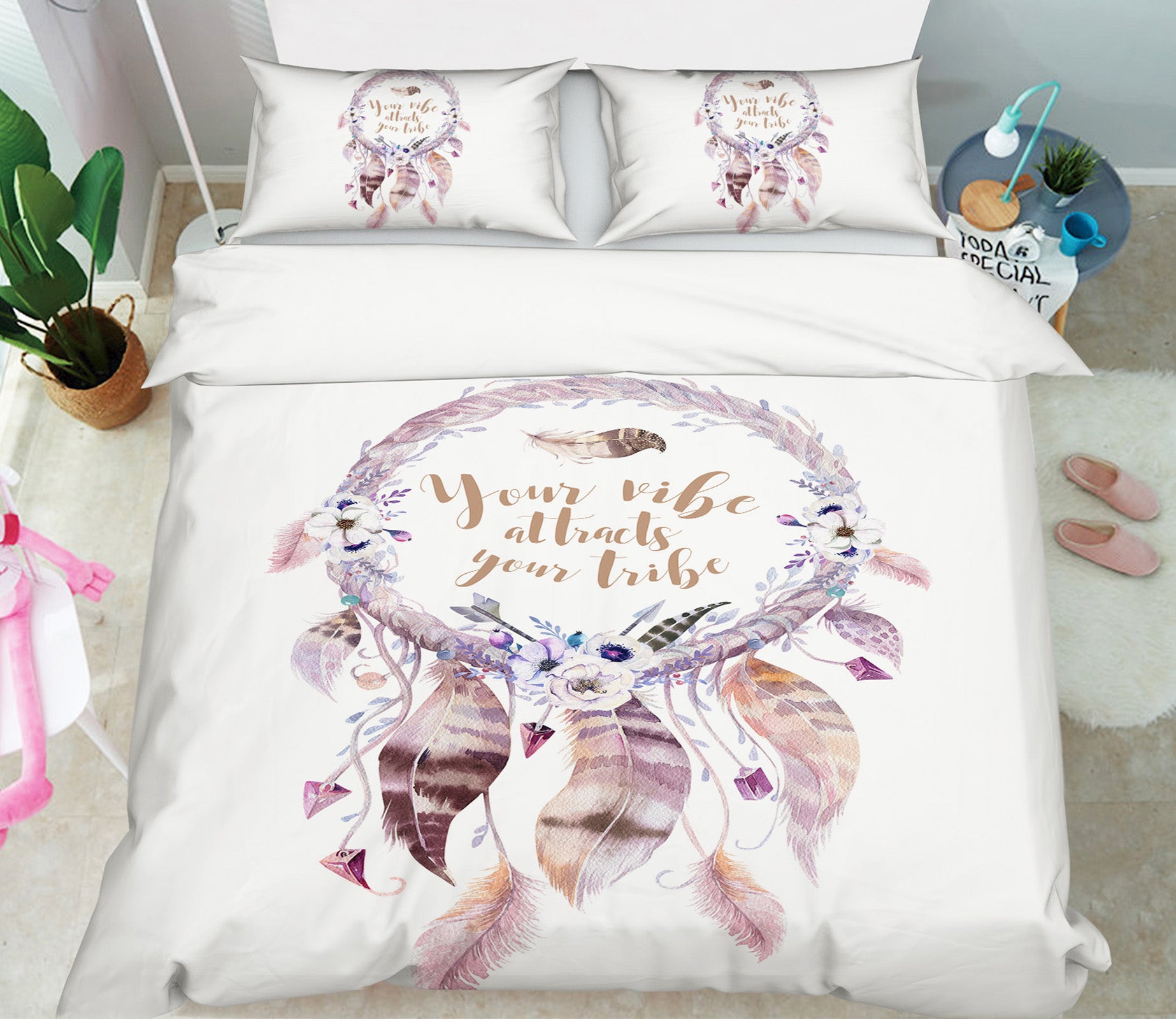 3D Dreamcatcher 14219 Bed Pillowcases Quilt