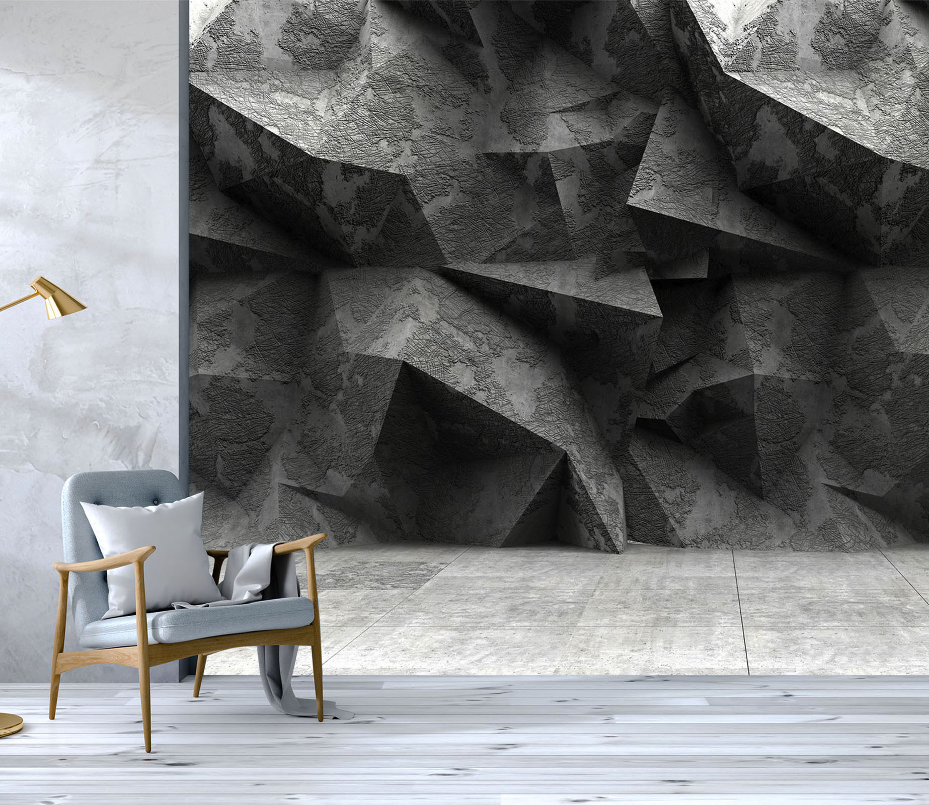 3D Stone Texture 062 Wall Murals