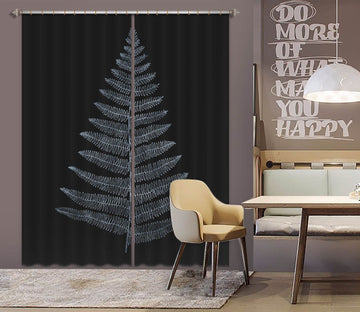 3D Botanica Minimalistica 1017 Boris Draschoff Curtain Curtains Drapes Curtains AJ Creativity Home 