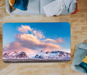 3D Snow Mountain 34218 Non Slip Rug Mat