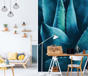 3D Green Aloe 1401 Boris Draschoff Wall Mural Wall Murals Wallpaper AJ Wallpaper 2 