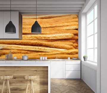 3D Yellow Bread 6248 Assaf Frank Wall Mural Wall Murals