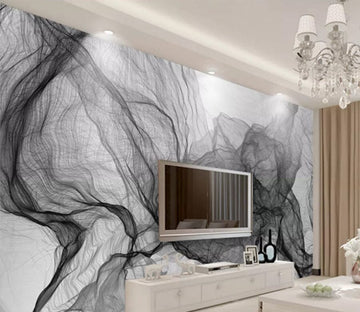 3D Black Smoke 2028 Wall Murals Wallpaper AJ Wallpaper 2 