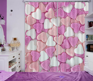3D Love Candy 233 Assaf Frank Curtain Curtains Drapes Curtains AJ Creativity Home 