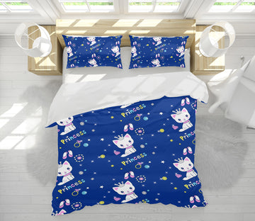3D Cat Pattern 61100 Bed Pillowcases Quilt