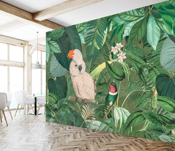 3D Jungle Friends 1418 Andrea haase Wall Mural Wall Murals Wallpaper AJ Wallpaper 2 