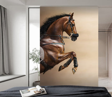 3D Horse Jumping 104 Wall Murals Wallpaper AJ Wallpaper 2 