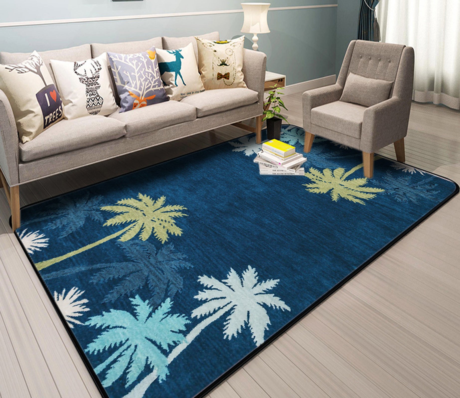 3D Cute Sapling WG225 Non Slip Rug Mat Mat AJ Creativity Home 