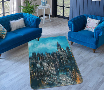3D Building 36209 Non Slip Rug Mat