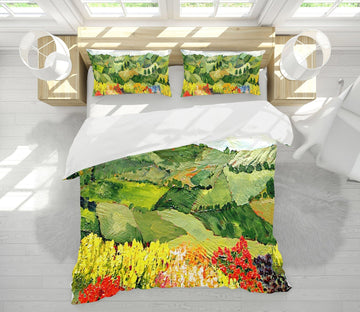 3D Field Painting 1006 Allan P. Friedlander Bedding Bed Pillowcases Quilt Quiet Covers AJ Creativity Home 