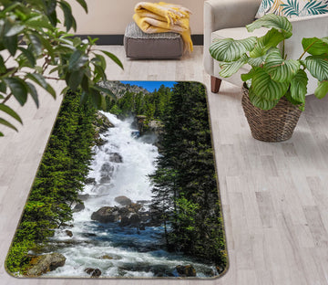 3D Tree Waterfall 26180 Non Slip Rug Mat