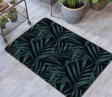 3D Leaves 25223 Non Slip Rug Mat