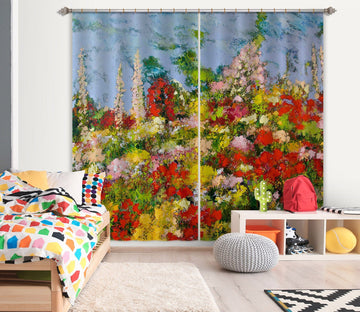 3D Forest Garden 193 Allan P. Friedlander Curtain Curtains Drapes Curtains AJ Creativity Home 