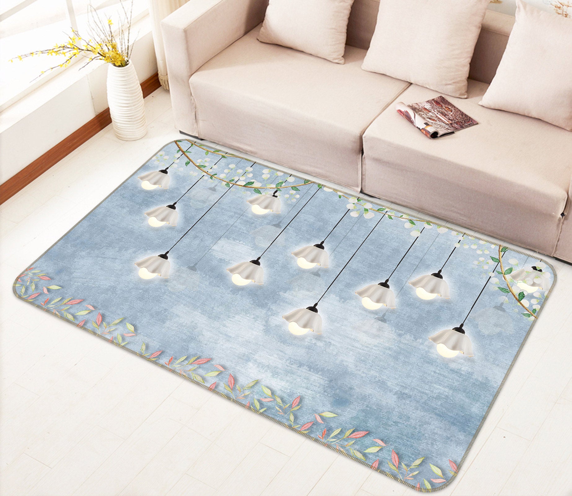 3D Light 77065 Non Slip Rug Mat