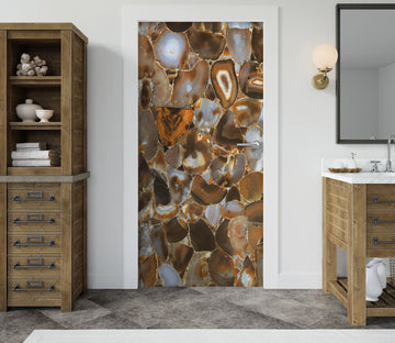 3D Stone Pattern 21178 Door Mural