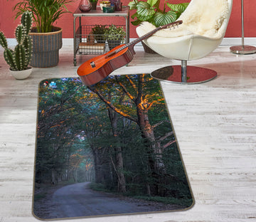 3D Trees 85094 Jerry LoFaro Rug Non Slip Rug Mat