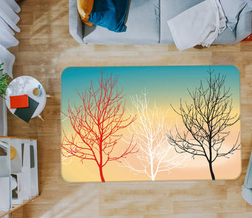 3D Trees 76025 Non Slip Rug Mat