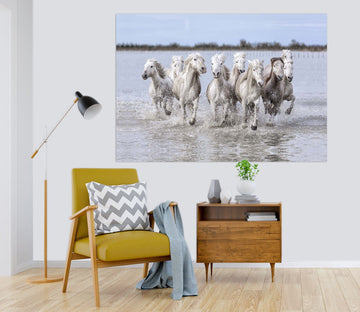 3D White Horse 128 Marco Carmassi Wall Sticker Wallpaper AJ Wallpaper 2 