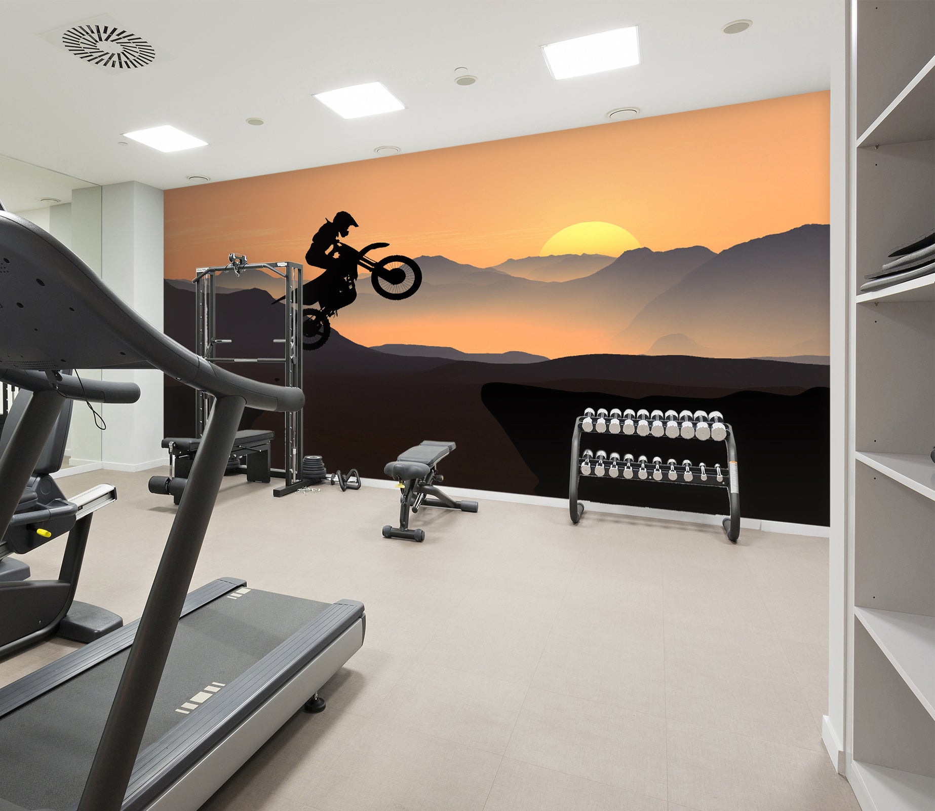 3D Mountain Bike 021 Wall Murals Wallpaper AJ Wallpaper 2 