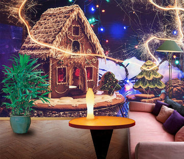 3D Cute Cabin 1080 Wall Murals Wallpaper AJ Wallpaper 2 