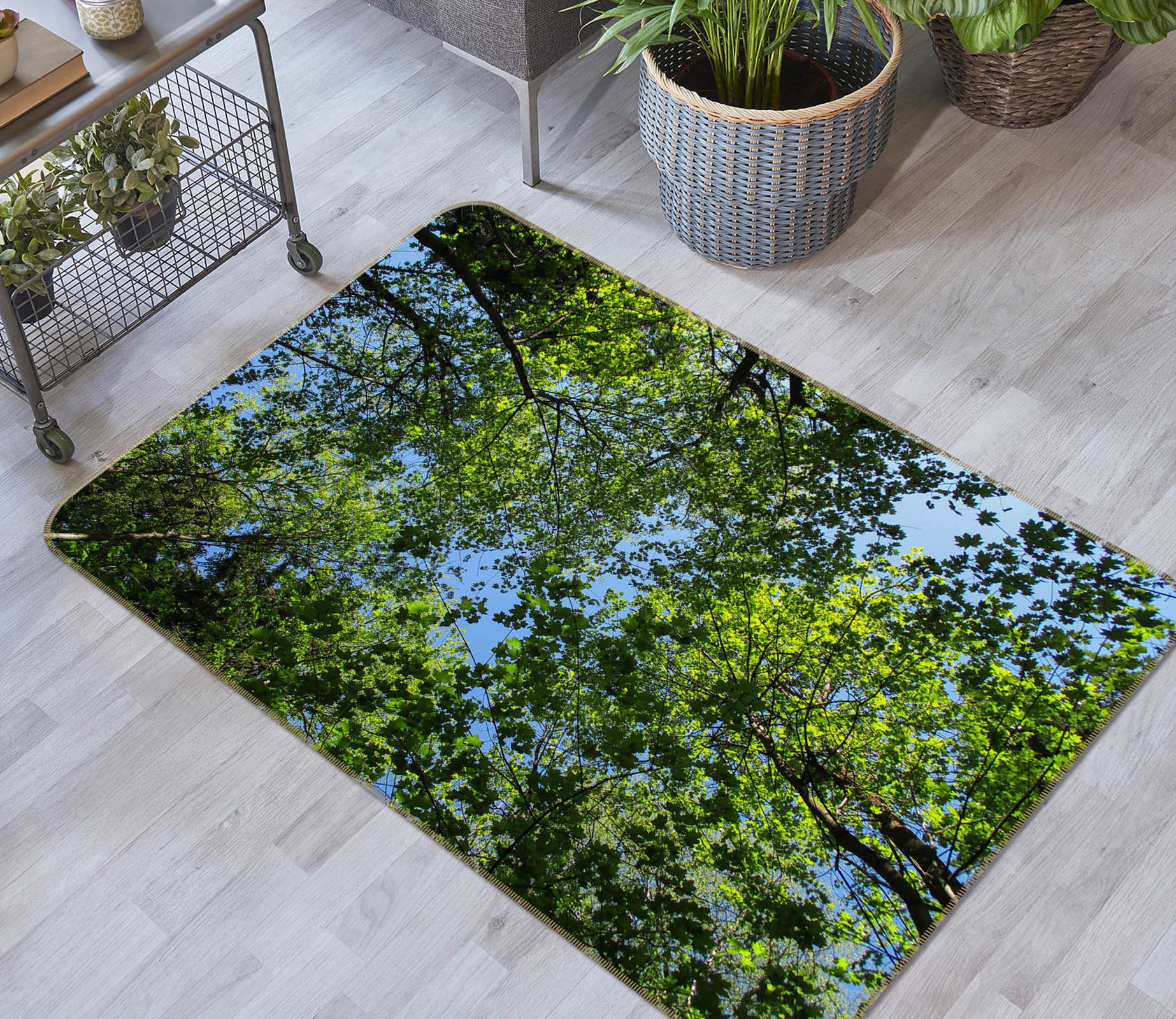 3D Forest 34163 Non Slip Rug Mat