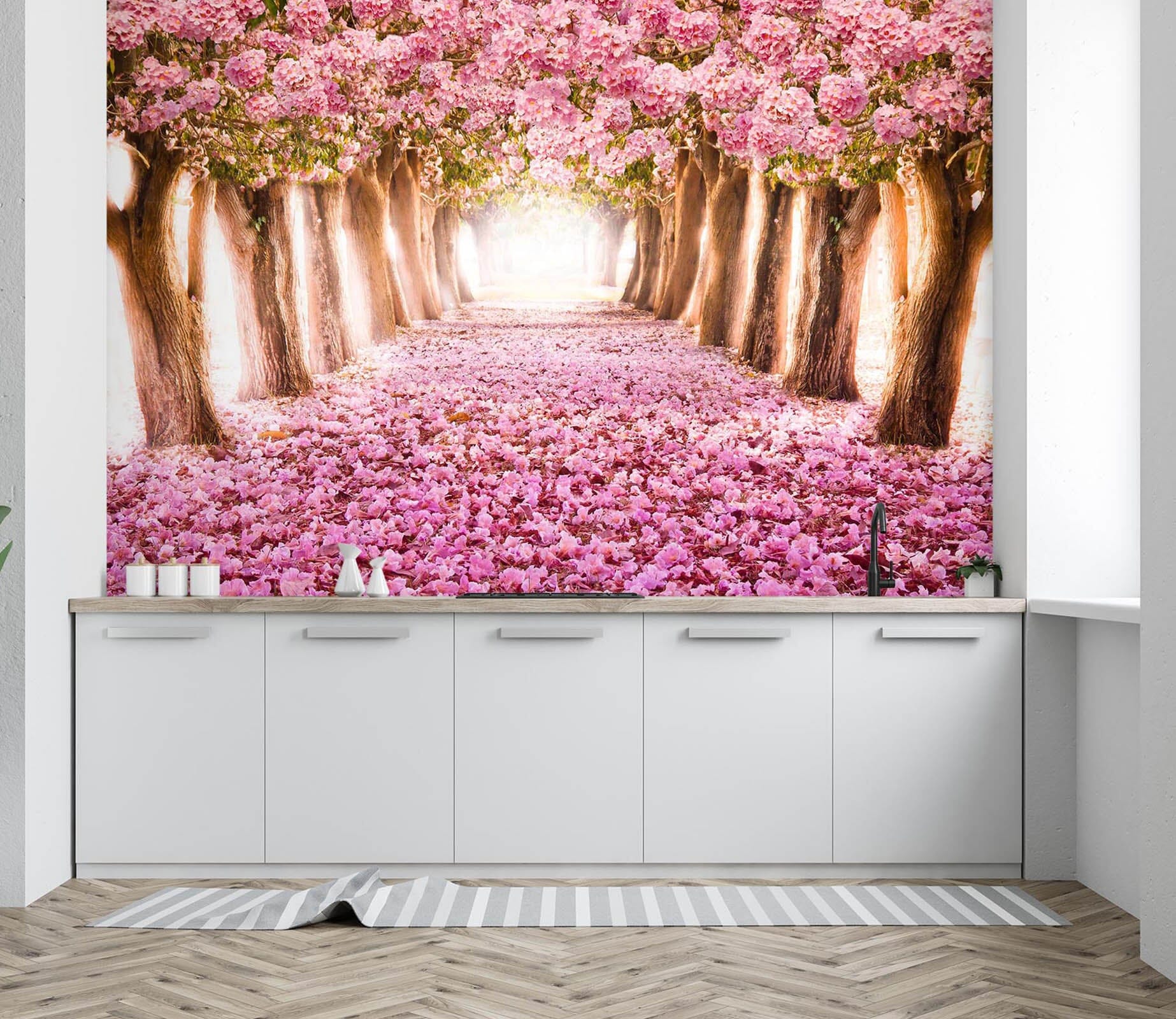 3D Cherry Blossom 148 Wall Murals Wallpaper AJ Wallpaper 2 