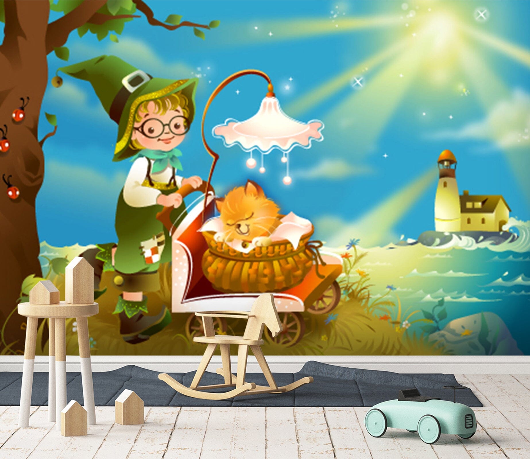 3D Pumpkin Lantern 1652 Wall Murals Wallpaper AJ Wallpaper 2 