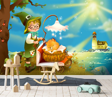 3D Pumpkin Lantern 1652 Wall Murals Wallpaper AJ Wallpaper 2 