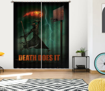 3D Death Does It 029 Vincent Hie Curtain Curtains Drapes Curtains AJ Creativity Home 