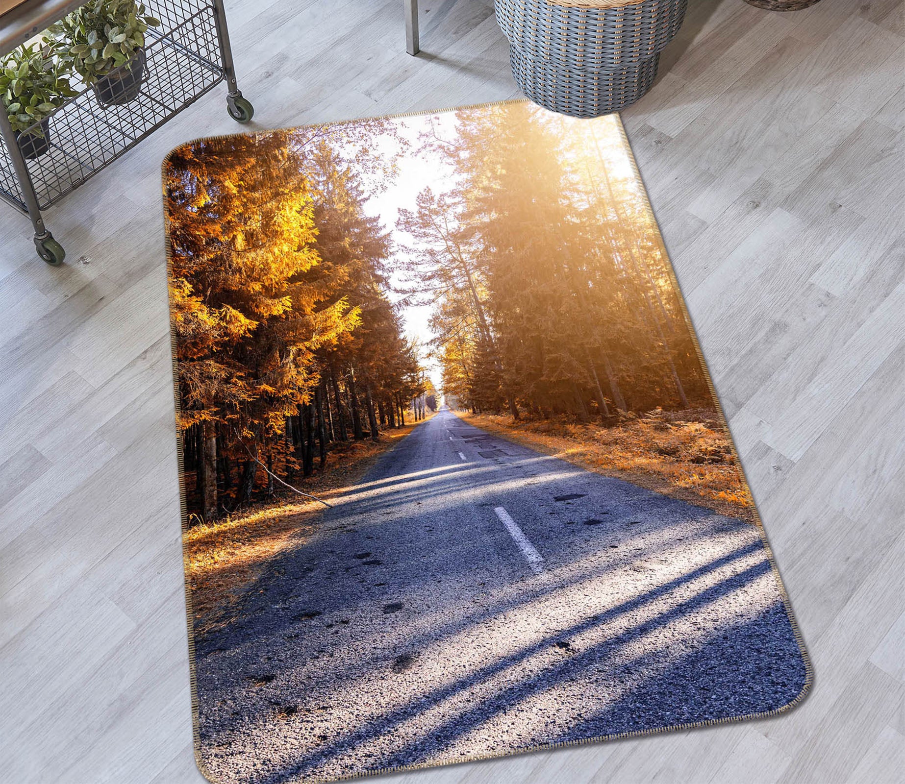 3D Tree Street 65163 Non Slip Rug Mat