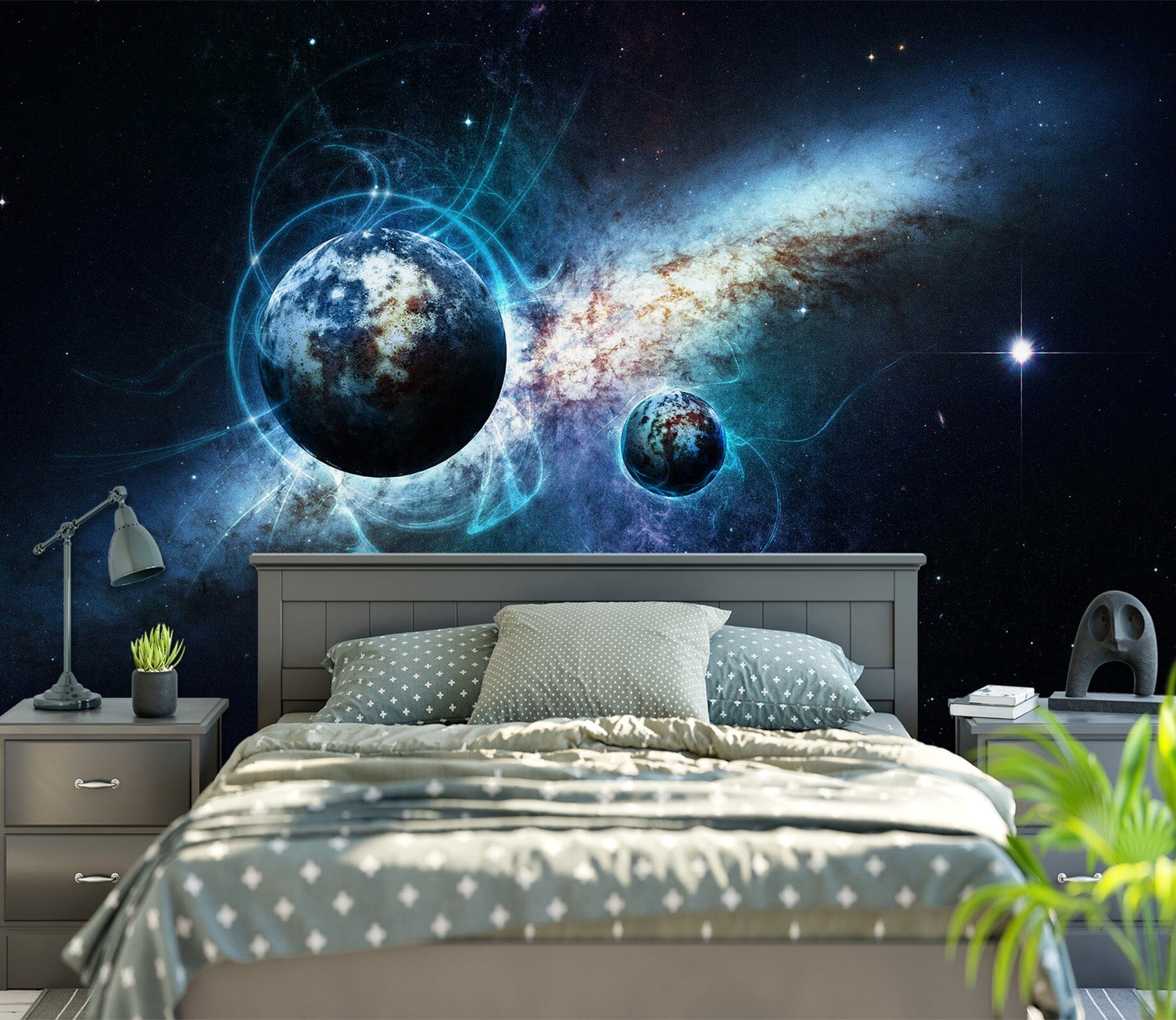 3D Planet Space 1744 Wall Murals Wallpaper AJ Wallpaper 2 