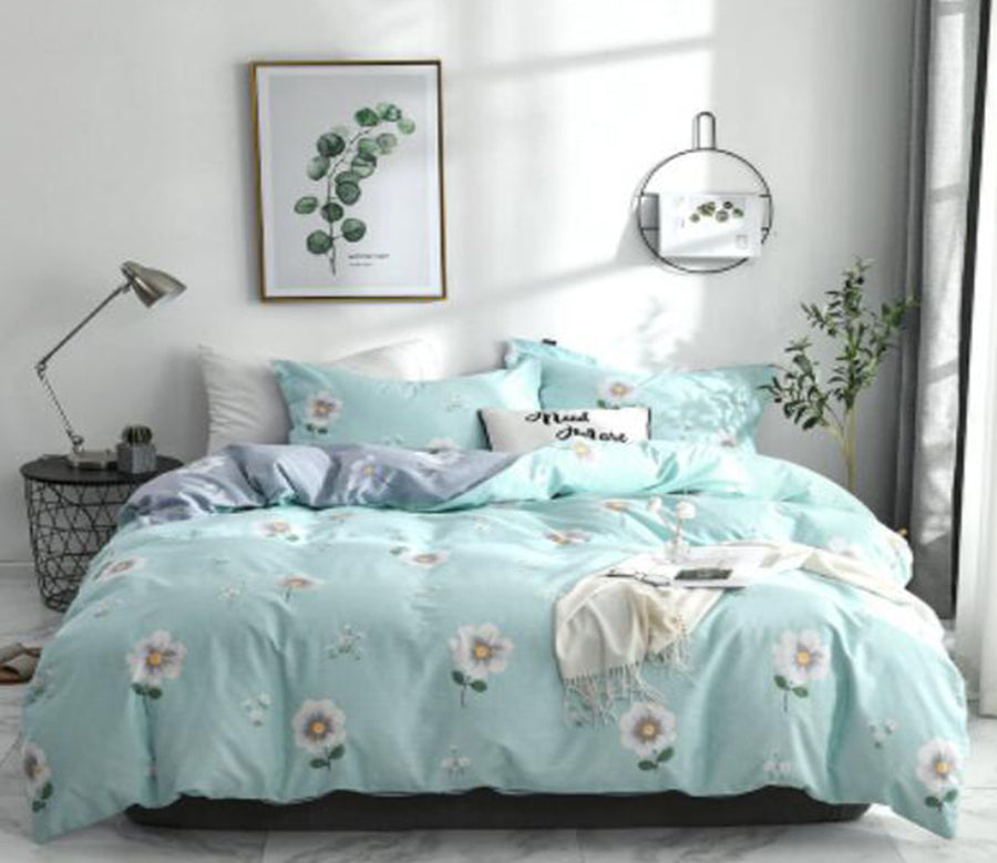 3D Mint Green 30343 Bed Pillowcases Quilt