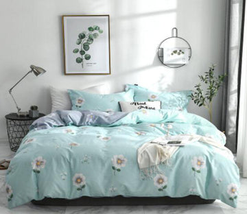 3D Mint Green 30343 Bed Pillowcases Quilt