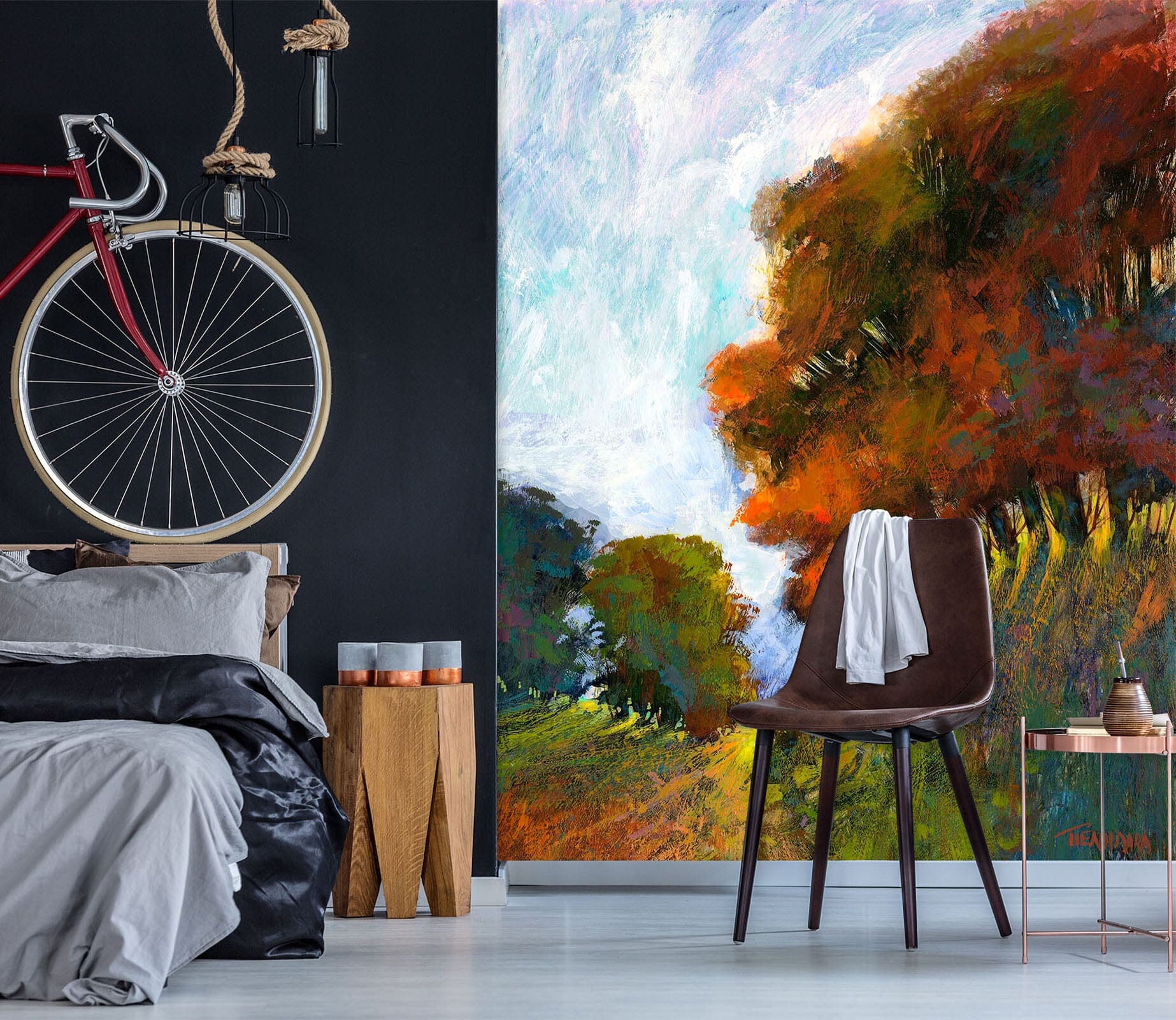 3D Maple Forest 1551 Michael Tienhaara Wall Mural Wall Murals Wallpaper AJ Wallpaper 2 