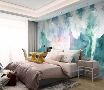 3D Colored Feather 919 Wall Murals Wallpaper AJ Wallpaper 2 
