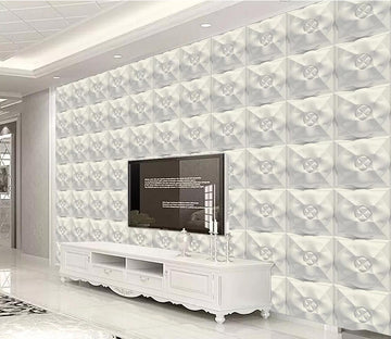 3D Flower Brick WC2101 Wall Murals
